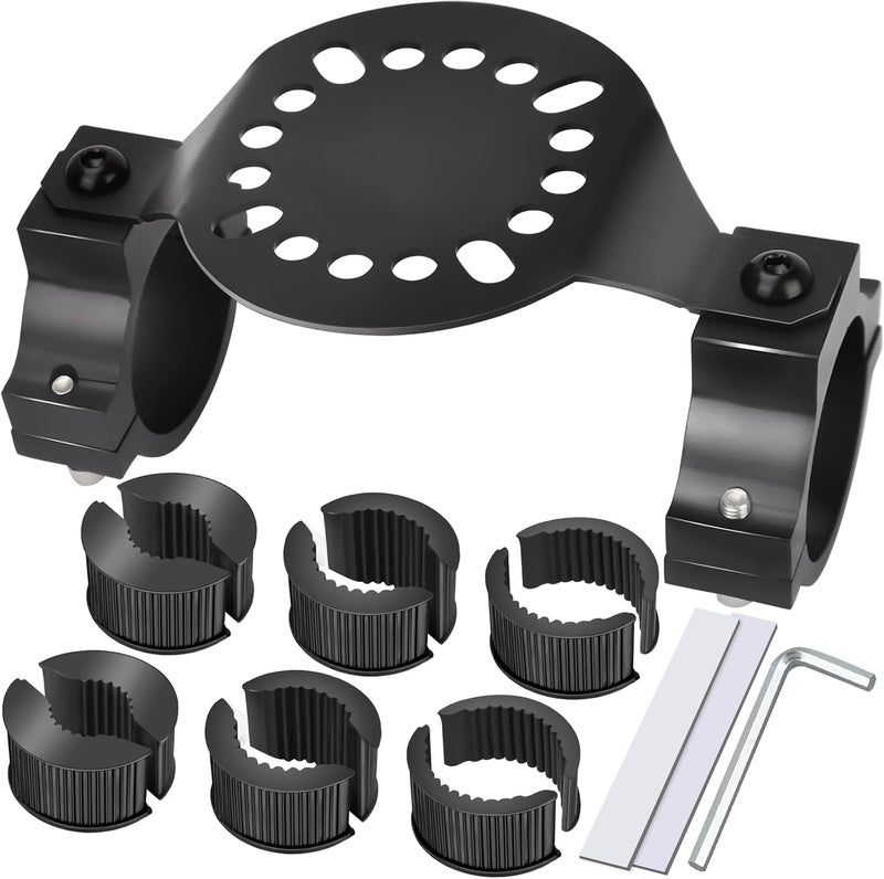 Drieaco Upgraded UTV Gas Can Mount, Water Tank Oil Can Holder Gasoline Pack Fuel Container Mounting Bracket for UTV ATV Polaris RZR Ranger Can-Am Maverick Defender krx Talon Pioneer with 1-2" Roll Bar - Image 1